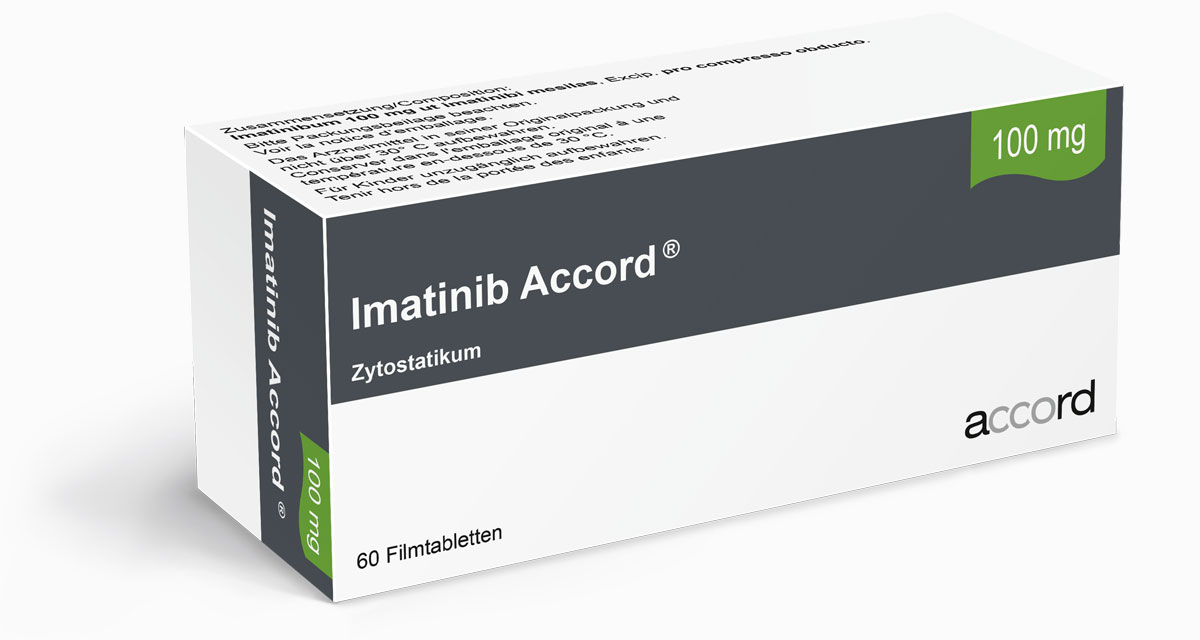 Packshot Imatinib Accord® 100 mg