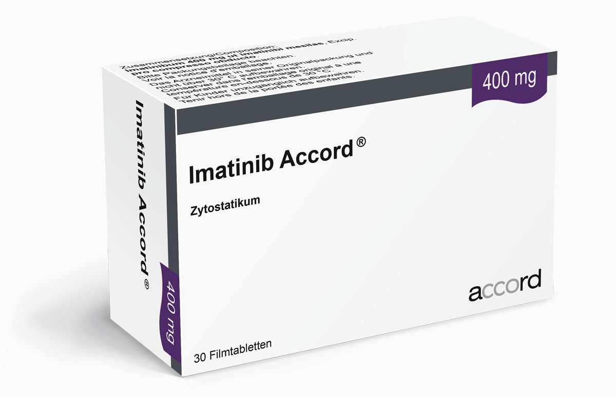 Packshot Imatinib Accord® 400 mg