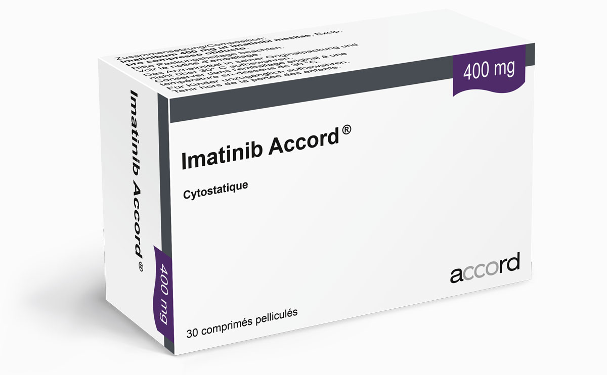 Packshot Imatinib Accord® 400 mg