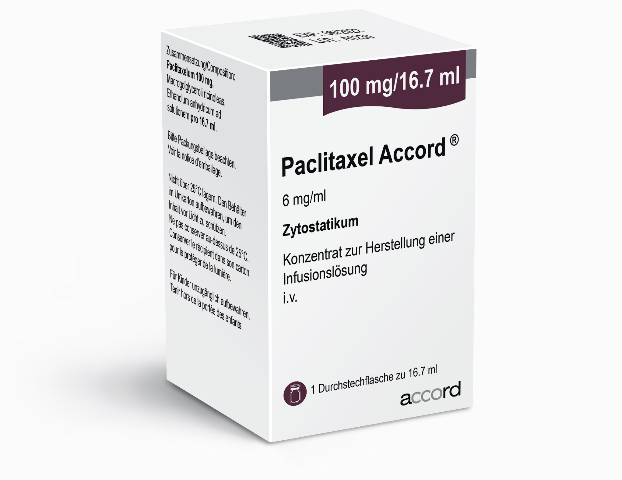 Paclitaxel Accord® 100 mg/16.7 ml