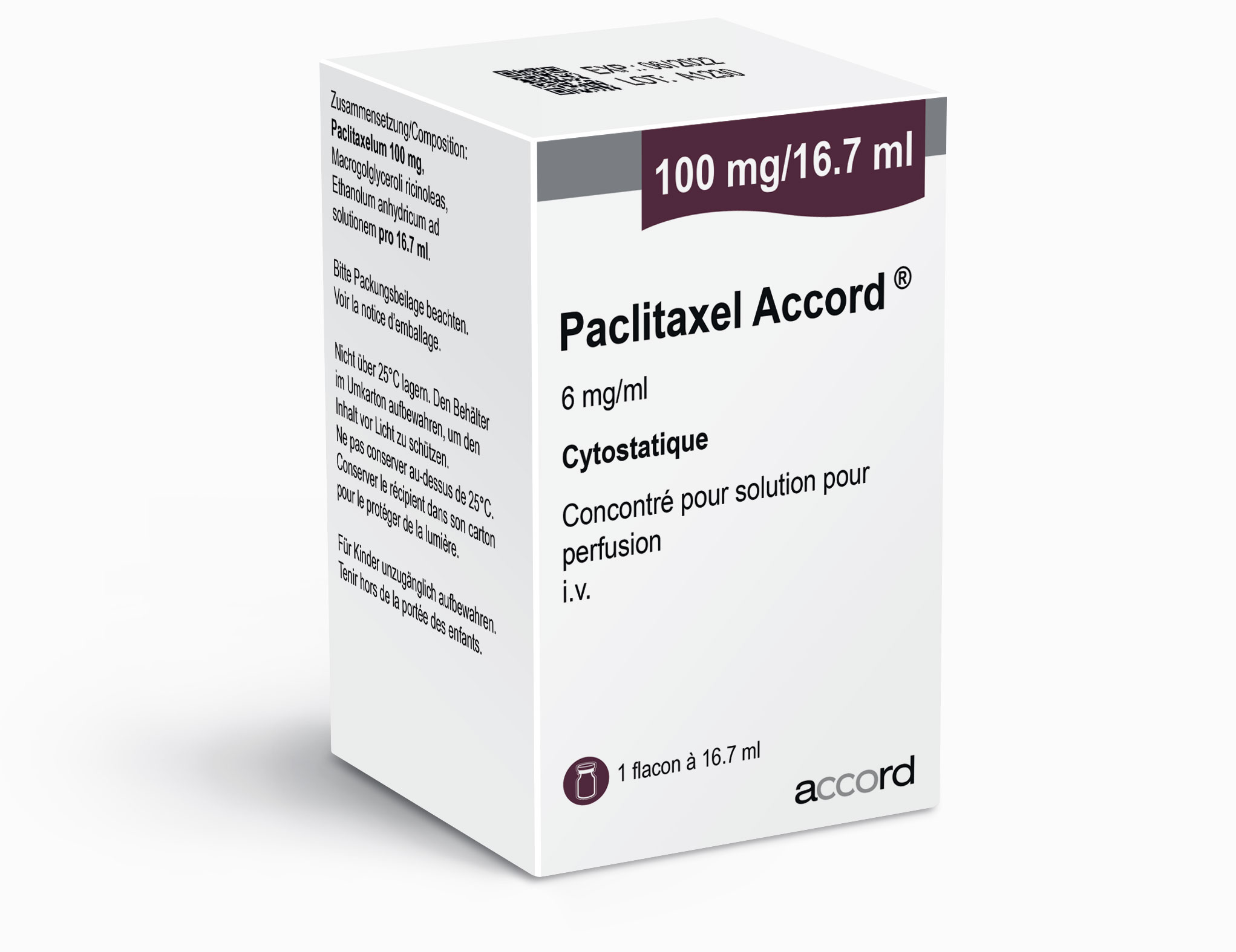 Paclitaxel Accord® 100 mg/16.7 ml