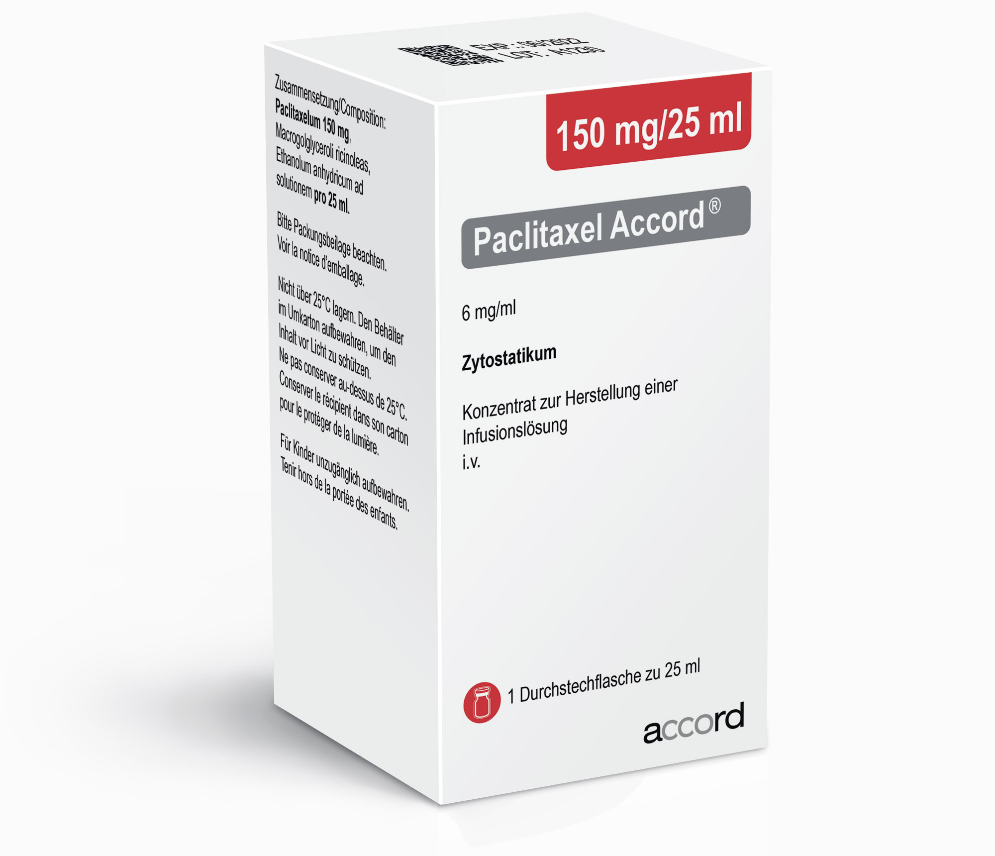 Paclitaxel Accord® 150 mg/25 ml