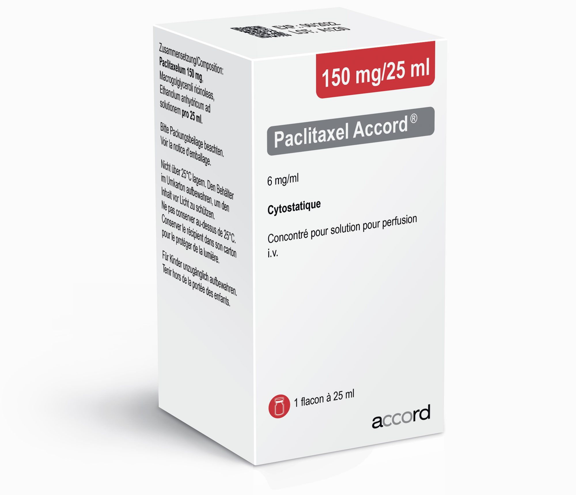 Paclitaxel Accord® 150 mg/25 ml