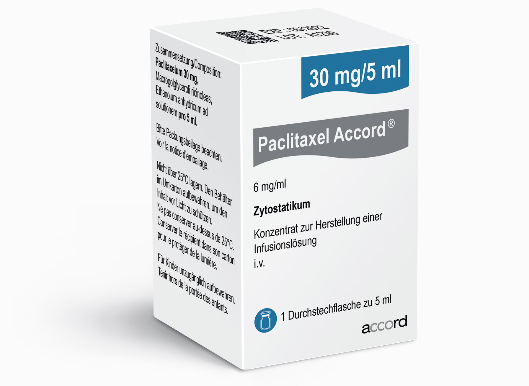 Paclitaxel Accord® 30 mg/5 ml