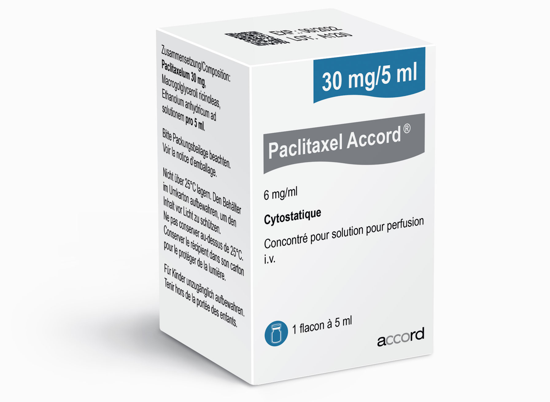 Paclitaxel Accord® 30 mg/5 ml