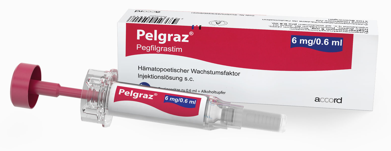 Packshot Pelgraz® 6 mg/0.6 ml