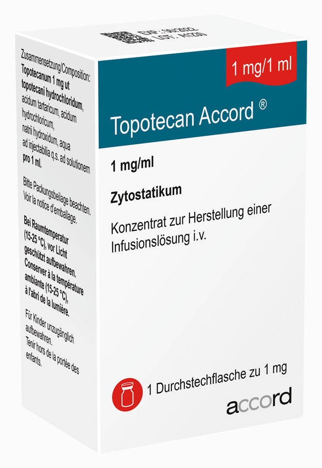 Packshot Topotecan Accord® 1 mg/ml