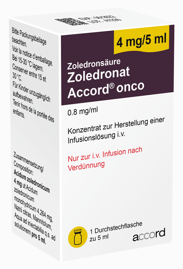 Packshot Zoledronat Accord® Onco